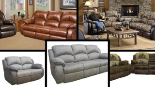 Explore the comfort and style of the Old West with our exclusive motion sofas and recliners. Assortment of Western-themed motion sofas and recliners in various styles and colors.